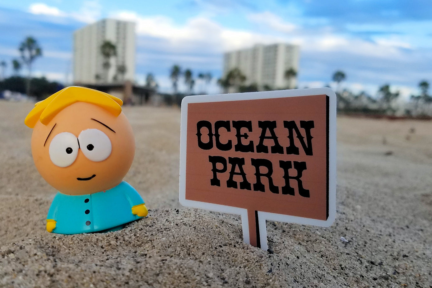 OCEAN PARK STICKER