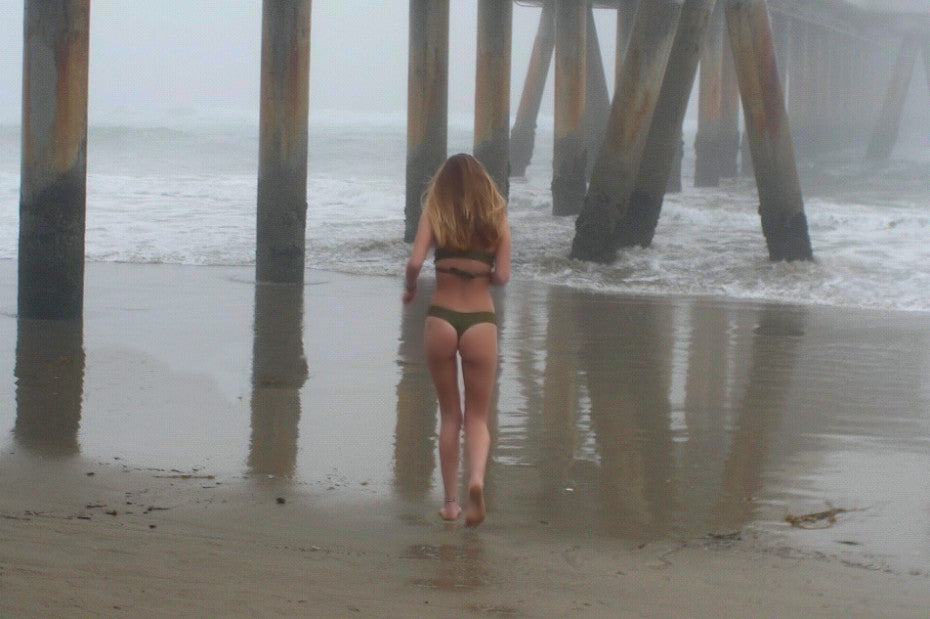 Kaley’s Kini Bottom: Olive & Green