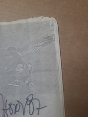 Vintage 1987 Christian Hosoi Double Autographed Photo - SIGNED in 1987 & 2015