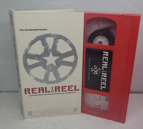 REAL SKATEBOARDS Presents "REAL TO REEL" VHS Full Length Skate Video (2001)