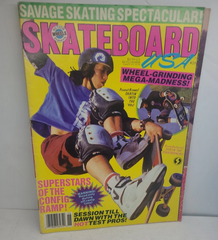 Skateboard Magazine - Action Wheels Skateboard USA #26 1990