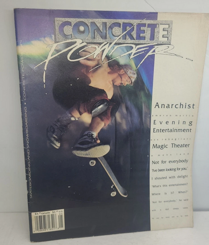 Concrete Powder #5 - 1990's Skateboard / Snowboard Magazine