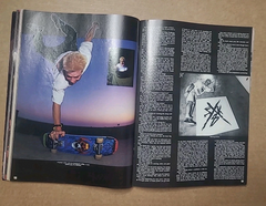 Transworld Skateboarding Magazine October 1988 - Jeff Phillips Per Welinder
