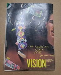 Transworld Skateboarding Magazine October 1988 - Jeff Phillips Per Welinder