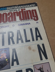 Transworld Skateboarding Magazine October 1988 - Jeff Phillips Per Welinder