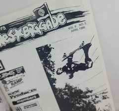 Rare Powell Peralta Bones Brigade Intelligence Report Zine Vol. 2 No. 5 (1988)