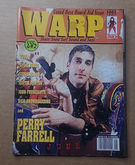 Warp Magazine - Vol 4 # 2 June 1995 PERRY FARRELL Spike Jonze - Skate Surf Music