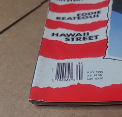 THRASHER SKATEBOARD MAGAZINE July 1990 Eddie Reatagui Robert Williams Hawaii