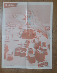 1988 Gotcha Surf 3-D Poster - Martin Potter