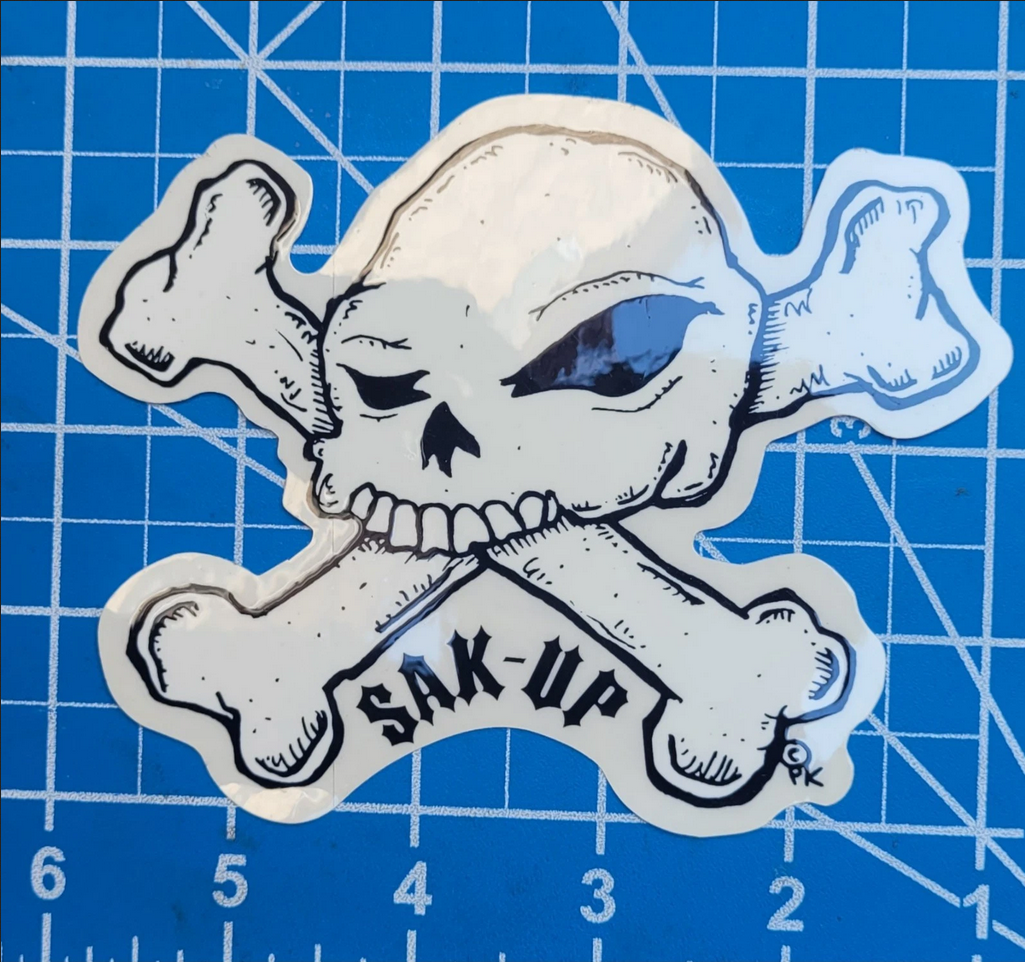 Sak-Up vntage Santa Monica / Dogtown Surf Sticker