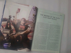 Drop Zone LA Surf Magazine - April 2014 - Alex Gray, Allen Sarlo