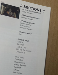 Breaks City Meets Sea Magazine 90’s Skate/Surfing Vol 3 Issue 4 Tom Curren