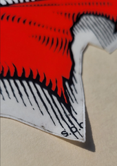 Vintage Powell Peralta Ripper Large Skateboard Ramp Sticker - 12"