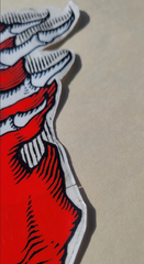 Vintage Powell Peralta Ripper Large Skateboard Ramp Sticker - 12"