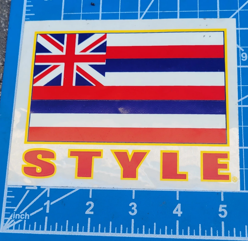 Hawaii Style Sticker