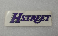 Vintage 1980’s H Street Skateboard Sticker - Authentic