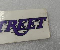 Vintage 1980’s H Street Skateboard Sticker - Authentic