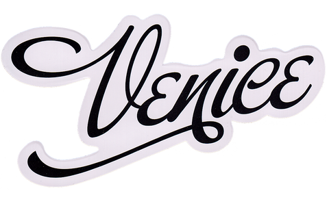 VENICE SCRIPT STICKER