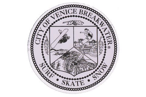 VENICE BREAKWATER STICKER